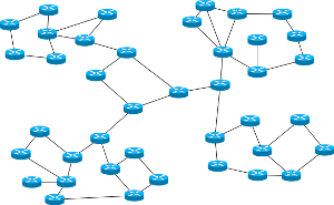 Схема BGP сети